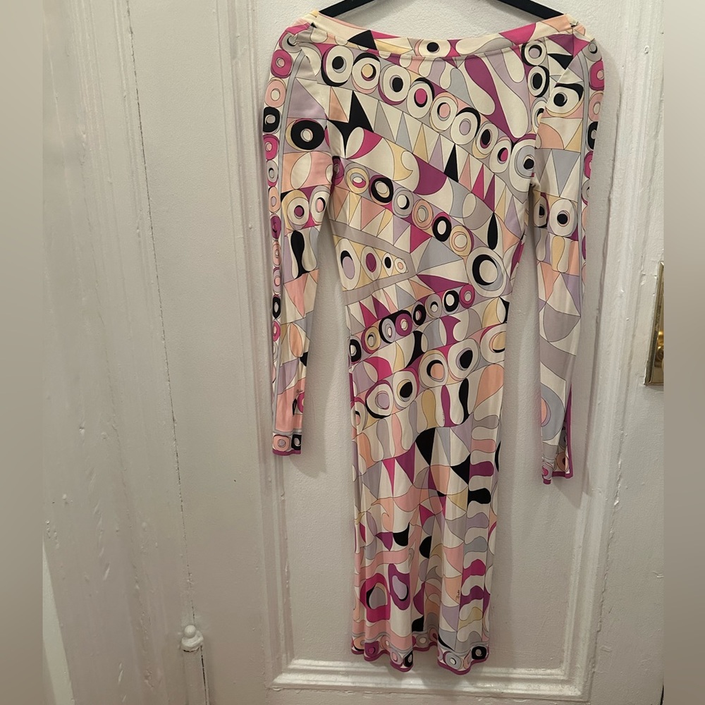 Emilio Pucci Vintage Size 6 Printed Dress